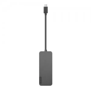 Lenovo 4X90X21427 3.2 Gen 2 (3.1 Gen 2) Type-C 20000 Mbps Gray Interface Hub USB