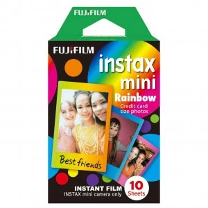 Fujifilm Instax Mini RAINBOW Film 10 Shots