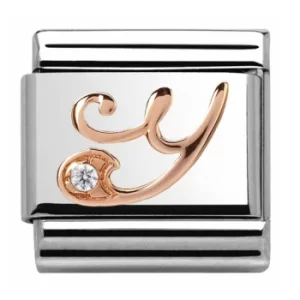 Nomination CLASSIC Rose Gold Letter Y Charm 430310/25