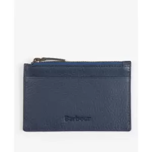 Barbour Avalon Leather Card Holder - Blue