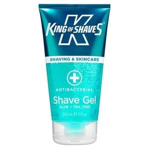King of Shaves AlphaGel Shave Gel Anti Bacterial 150ml