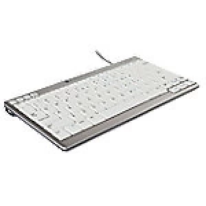 BakkerElkhuizen Compact Keyboard UltraBoard 950 White, Silver