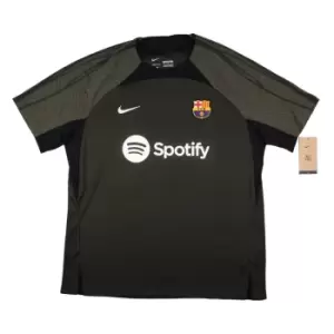 2023-2024 Barcelona Strike Dri-Fit Training Shirt (Sequoia)