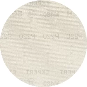 Bosch Expert M480 150mm Net Abrasive Sanding Disc 150mm 220g Pack of 5