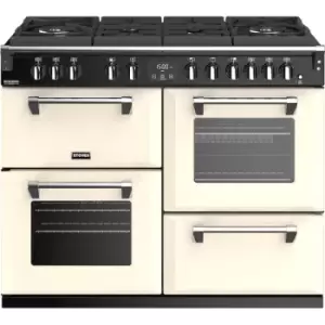 Stoves Richmond Deluxe S1100GTG 110cm Dual Fuel Range Cooker - Cream - A/A/A Rated