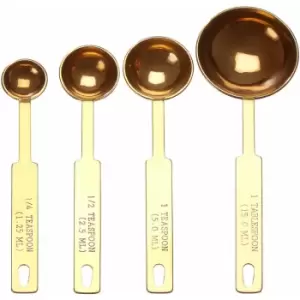Alchemist Gold Finish Measuring Spoons - Premier Housewares