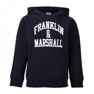 Franklin and Marshall OTH Hoodie - Navy