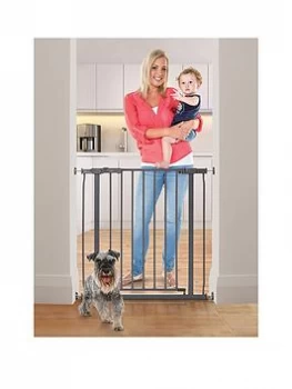 Dreambaby Ava Metal Safety Gate (75-81cm) - Charcoal, One Colour