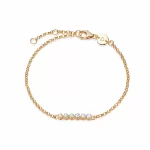 Daisy London 18ct Gold Plate Beloved Pearl Bracelet 18ct Gold Plate