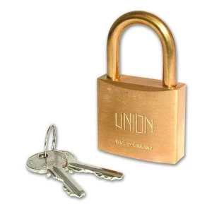 Union 3102 Brass Body Padlock