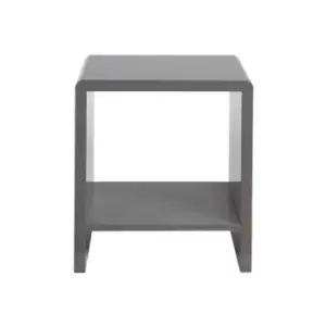 Lloyd Pascal Hadleigh Bedside Table - Grey
