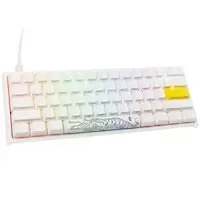 Ducky One2 Pro Mini White Edition Gaming Keyboard, RGB LED - Kailh Brown US Layout
