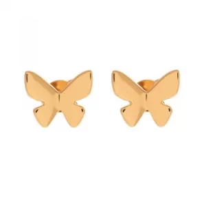 Butterfly Stud Earring Gold Earrings