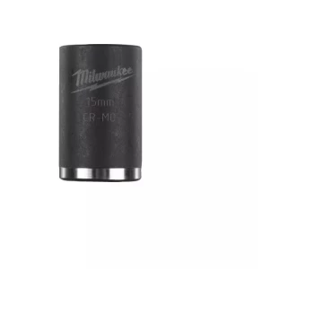 .milwaukee. - Milwaukee SHOCKWAVE Standard 1/2' 15mm Impact Duty Hexagon Socket