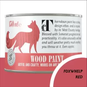 Thorndown Foxwhelp Red Wood Paint 150ml