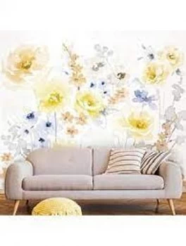 Art For The Home Fleur Summer Mural Wallpaper Paper