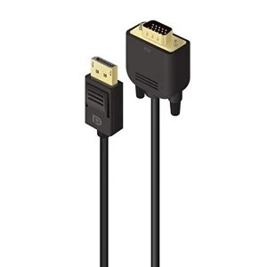ALOGIC DisplayPort to VGA Cable Male to Male - 2M, Gold Plated Connectors, For HDTV, Displays, Projectors and more VGA...