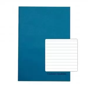 RHINO A4 Perforated Counsels Notebook 96 Pages 48 Leaf Light Blue 8mm