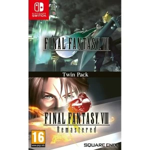 Final Fantasy VII and Final Fantasy VIII Remastered Nintendo Switch Game