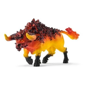 SCHLEICH Eldrador Creatures Fire Bull Toy Figure