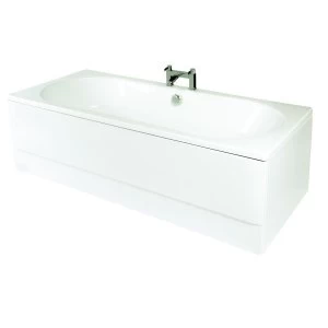 Wickes Luxury Reinforced Bath Front Panel - White 1500mm