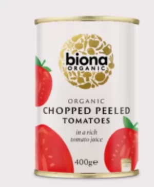 Biona Org Chopped Tomato 400g