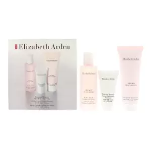 Elizabeth Arden 3 Piece Gift Set: Perpetual Moisture Cream 30g - Dry Skin Gydra-gentle Cream Cleanser 100ml - Dry Skin Gydra-splash Toner 100ml