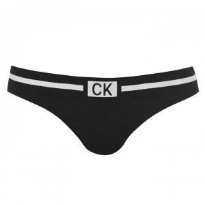 Calvin Klein Core Classic Bikini Bottoms - Black BEH