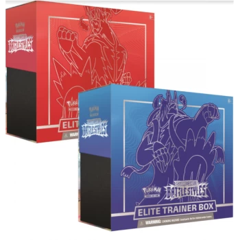 Pokemon TCG: Sword & Shield Battle Styles Elite Trainer Box - One At Random