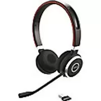 Jabra Evolve Evolve 65 SE MS Wired & Wireless Stereo Headset Over-the-head Noise Cancelling Bluetooth Black