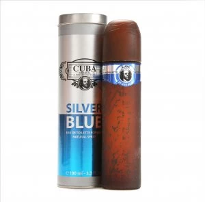 Cuba Classic Silver Blue Eau de Toilette 100ml