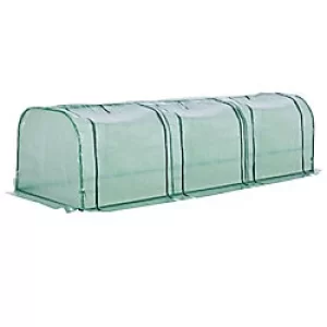 Outsunny Greenhouse Green 800 x 1000 x 3000 mm