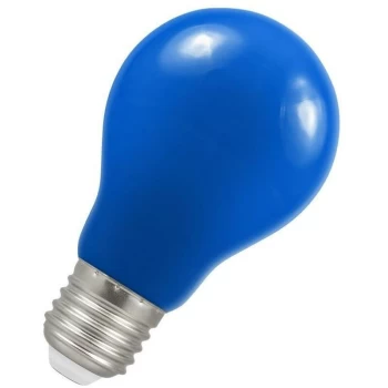 Lamps LED GLS 1.5W ES-E27 IP65 (15W Equivalent) Blue 7lm ES Screw E27 Outdoor Festoon Coloured External Light Bulb - Crompton