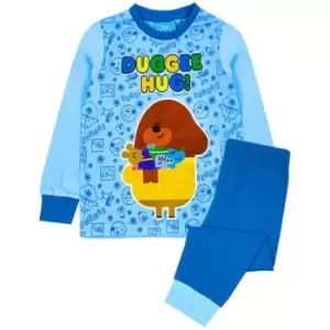 Hey Duggee Boys Hug Pyjama Set (4-5 Years) (Blue)