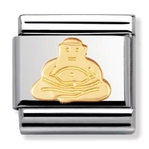 Nomination CLASSIC Gold Spirituality Buddha Charm 030105/06