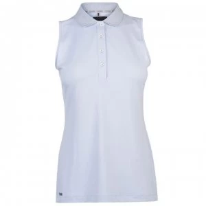 Colmar Donna Sleeveless Polo Shirt Ladies - Ligtning Blue