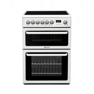 Hotpoint HAE60PS 60cm Double Oven Electric Cooker