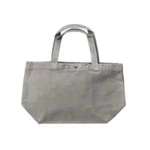 Bags By Jassz - Large Canvas Shopper (One Size) (Mid Grey)
