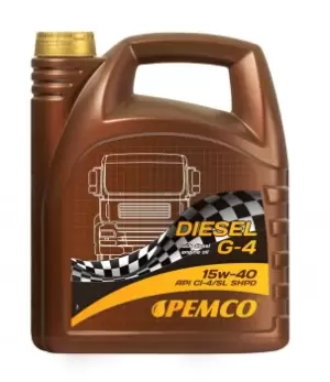 PEMCO Engine oil 15W-40, Capacity: 5l, Mineral Oil PM0704-5