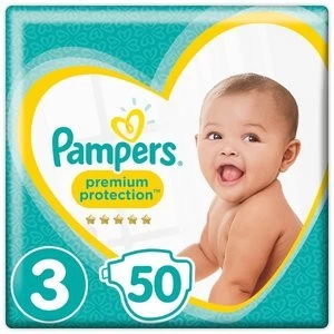Pampers New Baby Size 3 50 Nappies