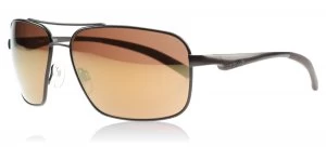 Bolle Brisbane Sunglasses Matte Brown 11802 Polariserade 60mm
