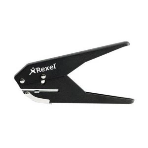 Rexel S120 Punch for Single 6mm Hole Capacity 20x80gsm Black