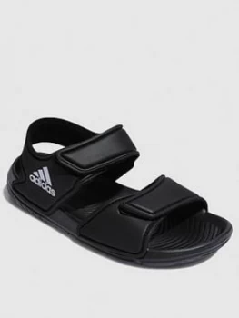 adidas Altaswim Sandals - Black, Size 2