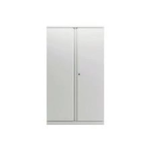 Bisley 2 Door 1570mm Cupboard Empty Chalk White KF78713