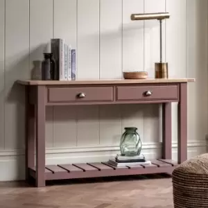 Elda Console Table Oyster (Pink)