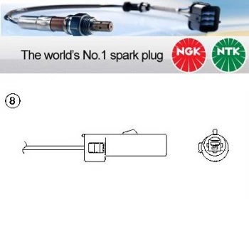 1x NGK NTK Oxygen O2 Lambda Sensor OZA25-KH1 OZA25KH1 (1940)