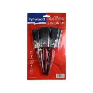 Lynwood - Redline Paint Brush Set 5 Piece BR505
