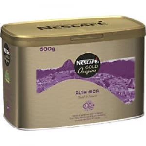 Nescafe Collection Altra Rica Instant Ground Coffee Tin 500g