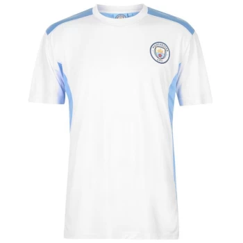 Source Lab Manchester City Poly T Shirt - Blue