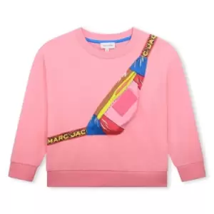 Marc Jacobs Applique Sweatshirt - Pink
